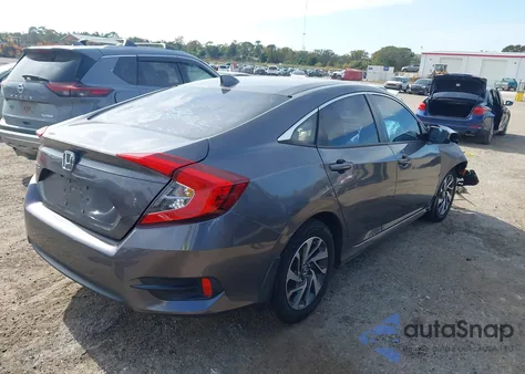 2018 Honda Civic Ex из США, поврежденный, VIN 19XFC2F78JE043933